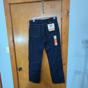 Rustler Men's Dark Blue Regular Boot Jeans